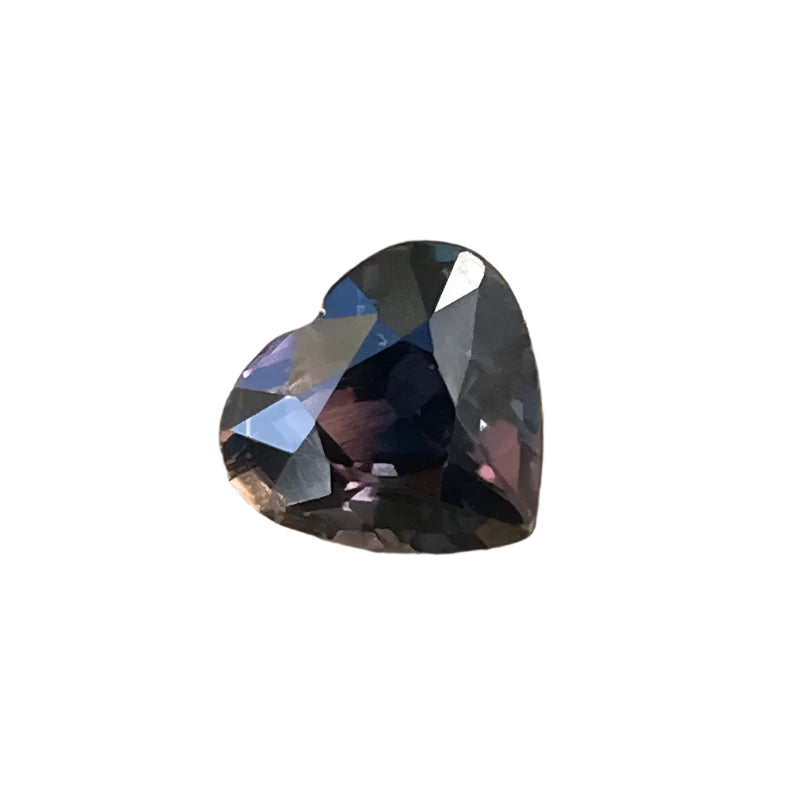 1.17 Carat Natural Multi-Coloured Heart Cut Sapphire – Unheated VVS Clarity Gemstone from Sapphire Pal