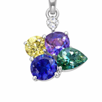 Natural Multi Sapphire Parcel 0.98 Carat Total Loose Yellow Purple Blue Green Sapphires - Sapphirepal