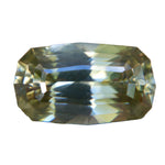 Natural olive green chrysoberyl 7.49 carat modified radiant cut