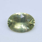 Natural Olive Green Sapphire 0.80 Carat – Unheated Oval - Sapphirepal