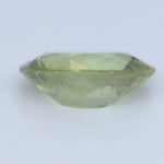 Natural Olive Green Sapphire 0.80 Carat – Unheated Oval - Sapphirepal