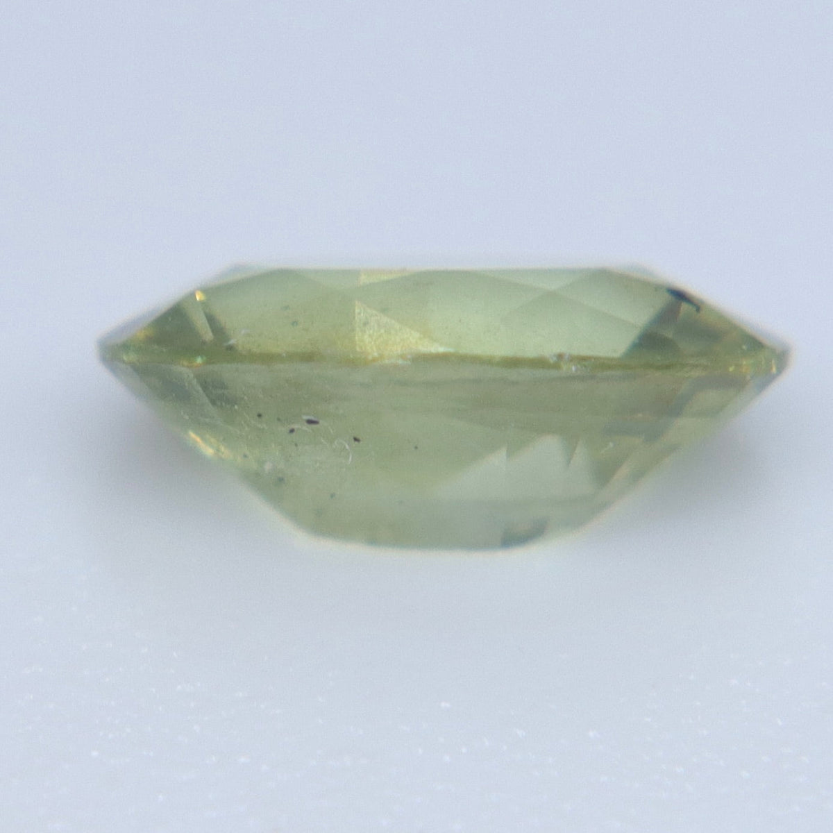 Natural Olive Green Sapphire 0.80 Carat – Unheated Oval - Sapphirepal