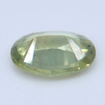 Natural Olive Green Sapphire 0.80 Carat – Unheated Oval - Sapphirepal