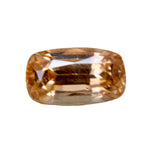 Natural Orangish Brown Zircon 1.90 Carat Cushion Cut from Ceylon – Untreated Earth-Sourced Gemstone
