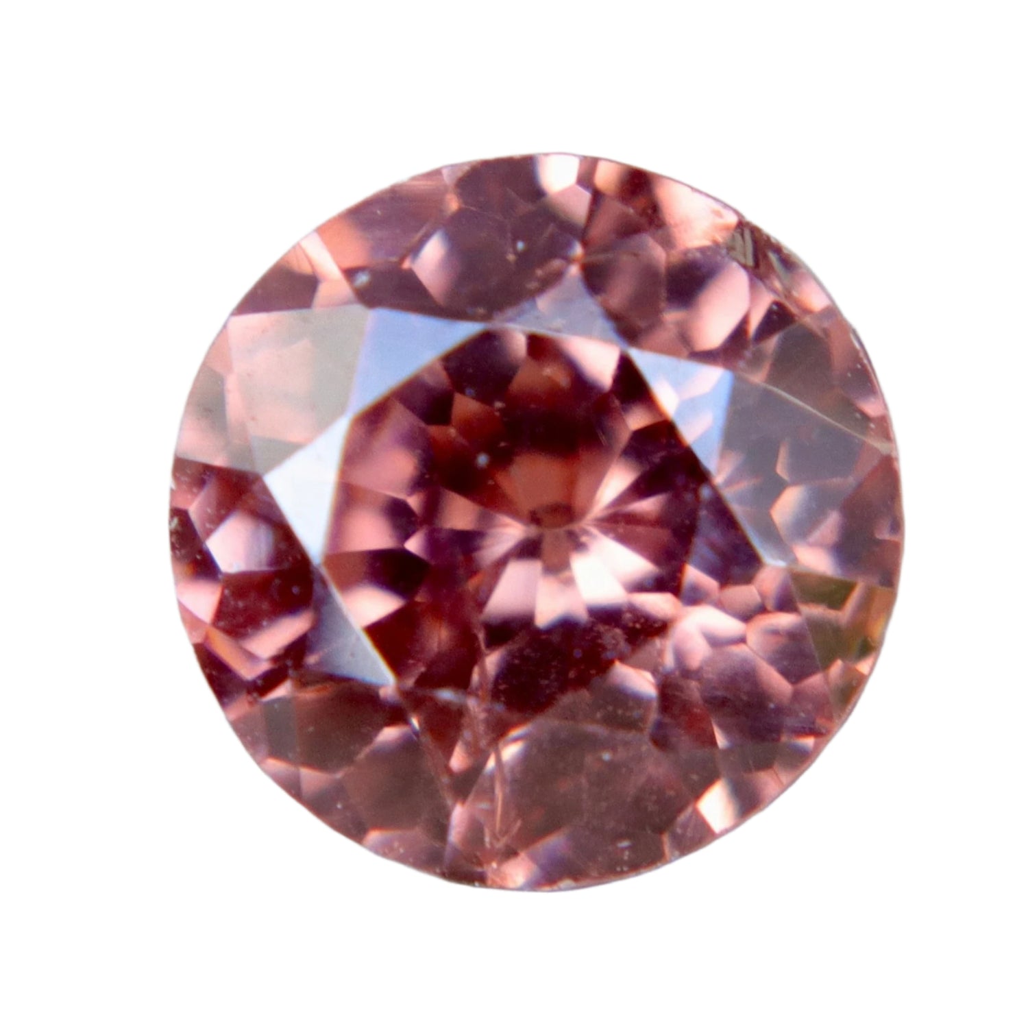 Natural Orangish Brown Zircon | Round Cut | 1.44 Carat - Sapphire pal
