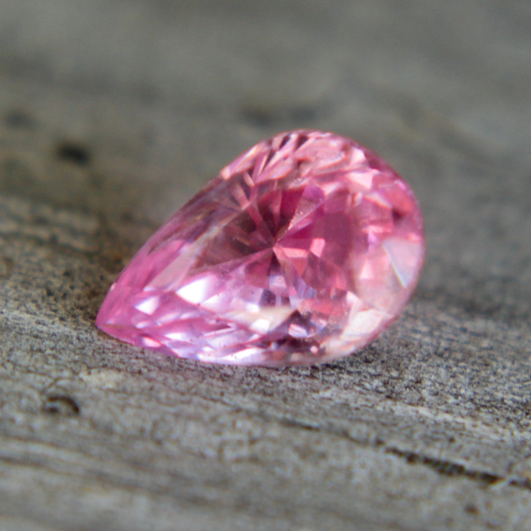 Natural Padparadscha Sapphire – 1.19 Carat Pear Cut | Unheated Ceylon Gemstone - Sapphirepal