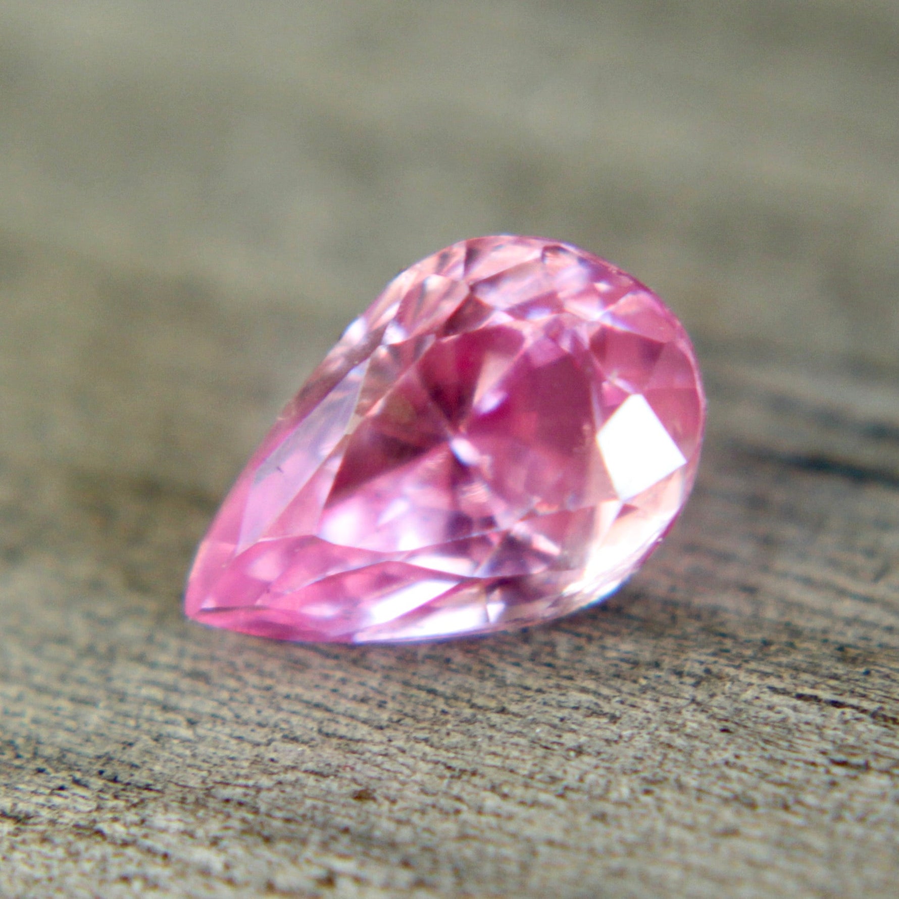 Natural Padparadscha Sapphire – 1.19 Carat Pear Cut | Unheated Ceylon Gemstone - Sapphirepal