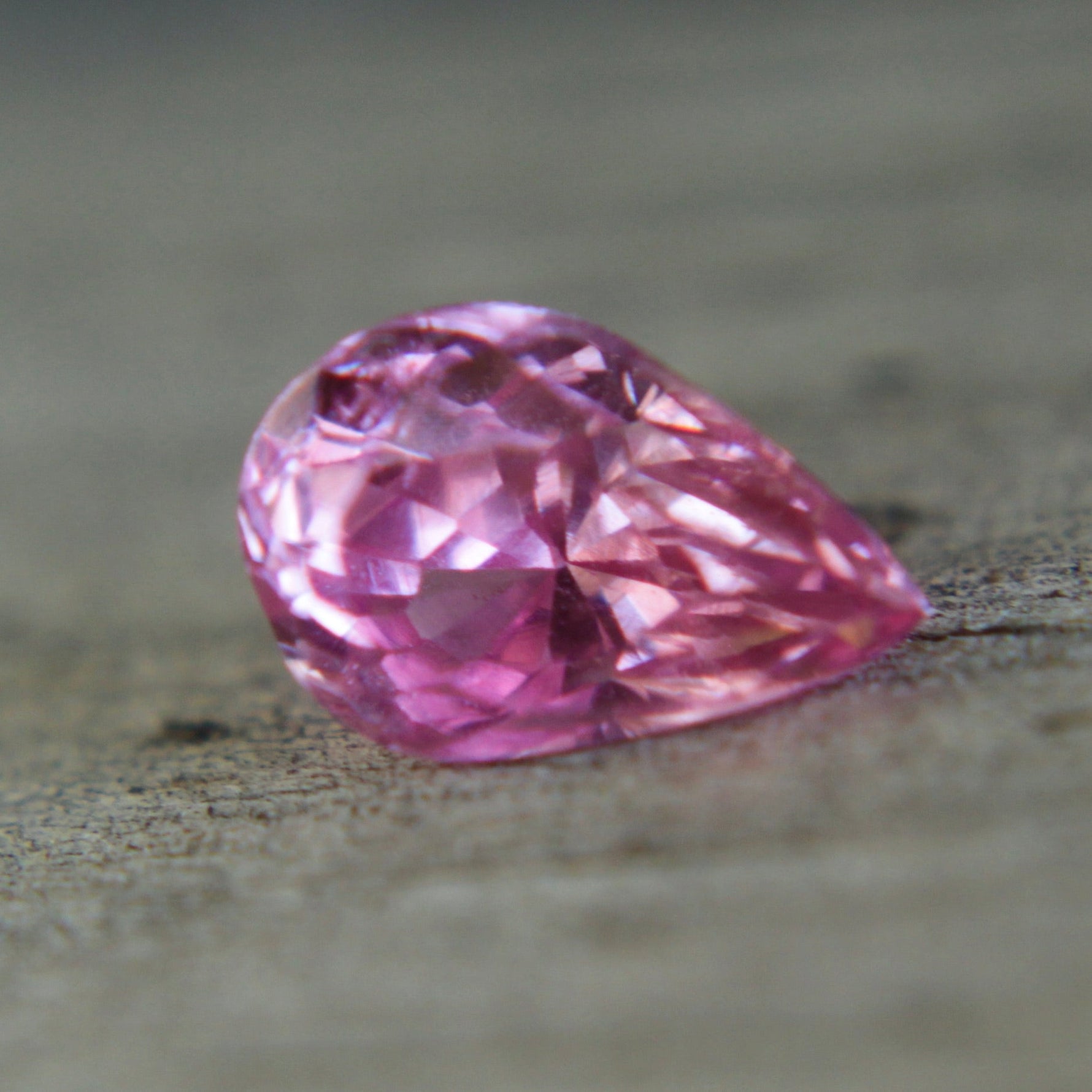 Natural Padparadscha Sapphire – 1.19 Carat Pear Cut | Unheated Ceylon Gemstone - Sapphirepal