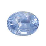 Natural Pale Blue Ceylon Sapphire 0.91 Carat – Oval Cut - Sapphirepal
