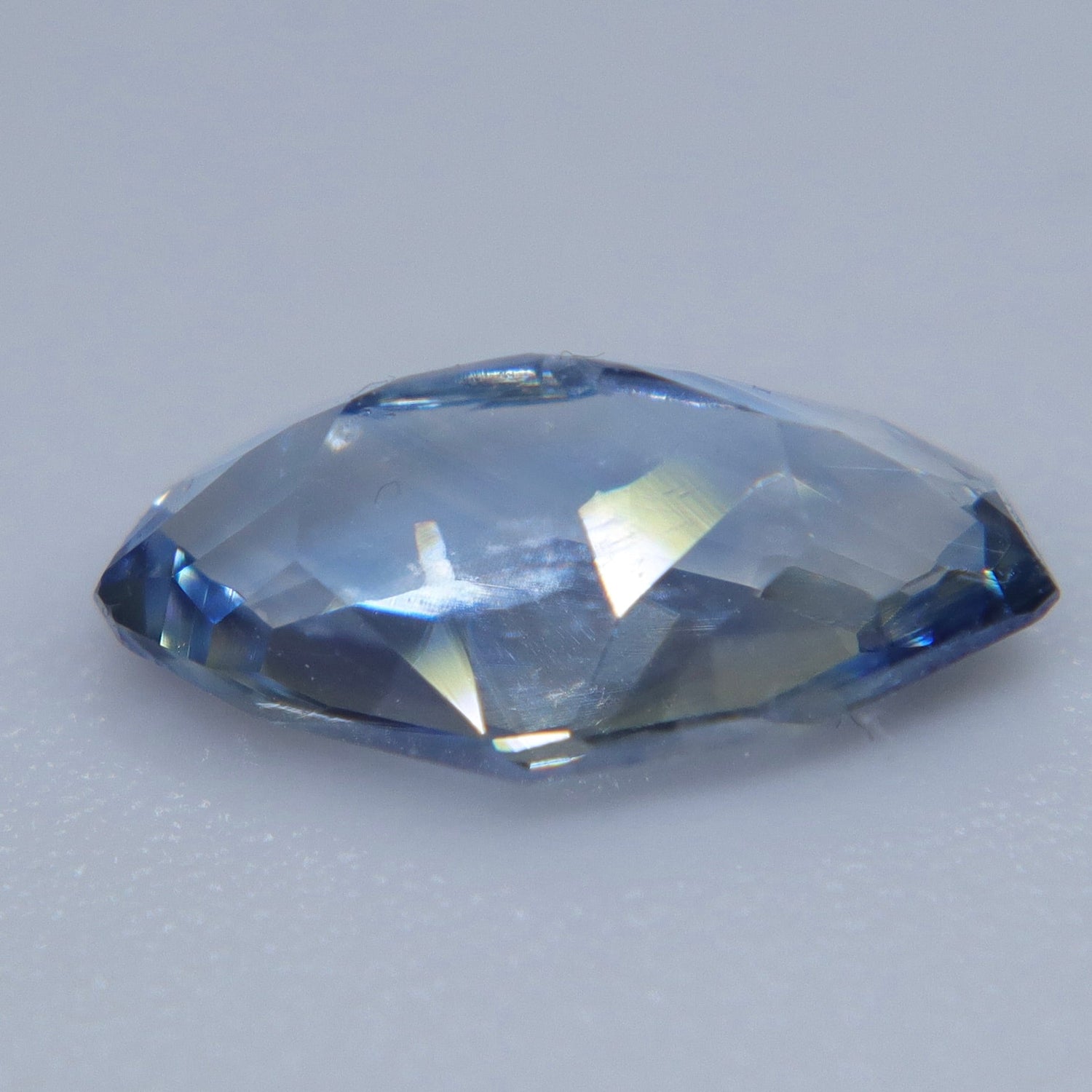 Natural Pale Blue Ceylon Sapphire 1.20ct – Freeform Cut - Sapphirepal