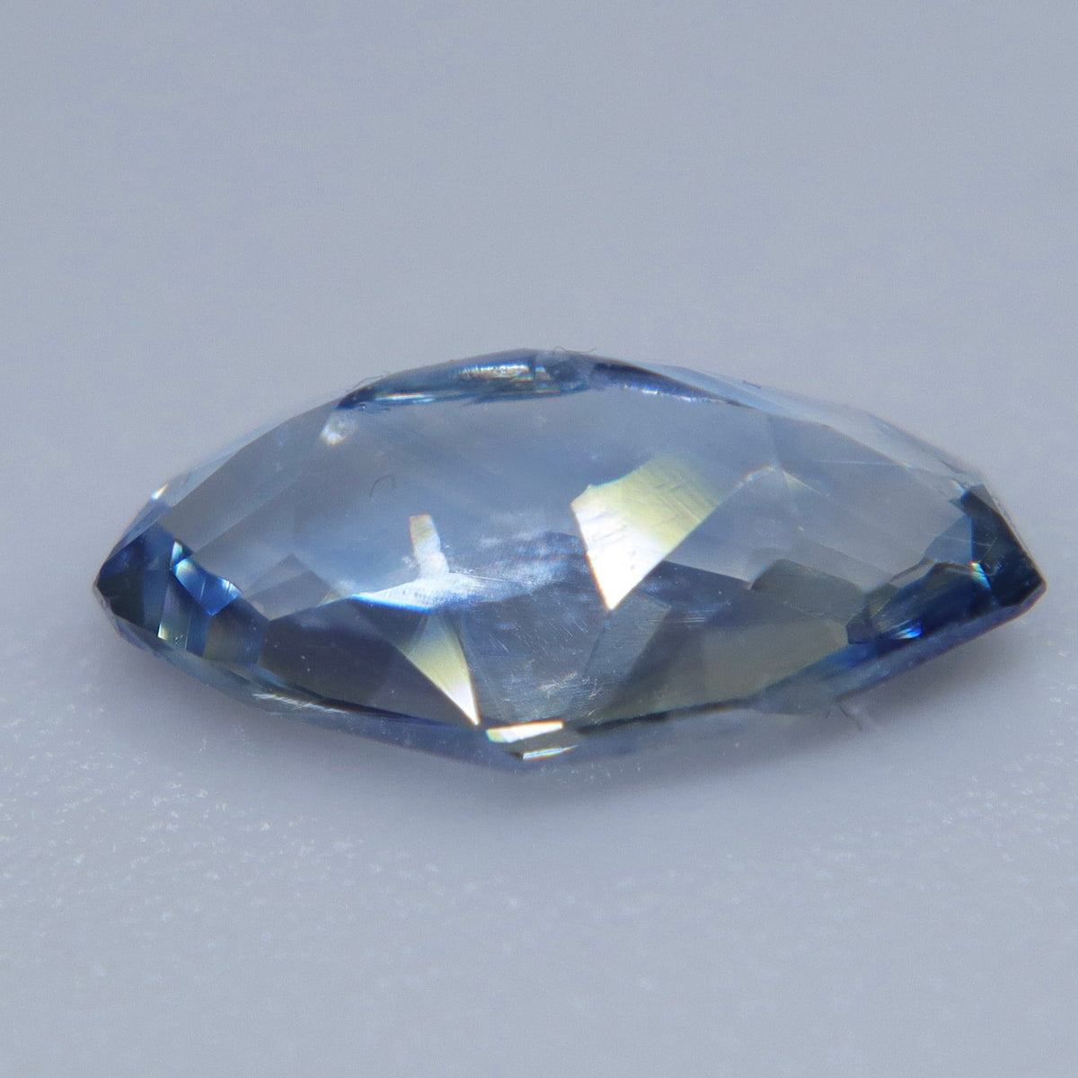 Natural Pale Blue Ceylon Sapphire 1.20ct – Freeform Cut - Sapphirepal