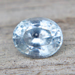 Natural Pale Blue Sapphire — 1.48ct Oval (Ceylon, Unheated & Untreated) - Sapphirepal