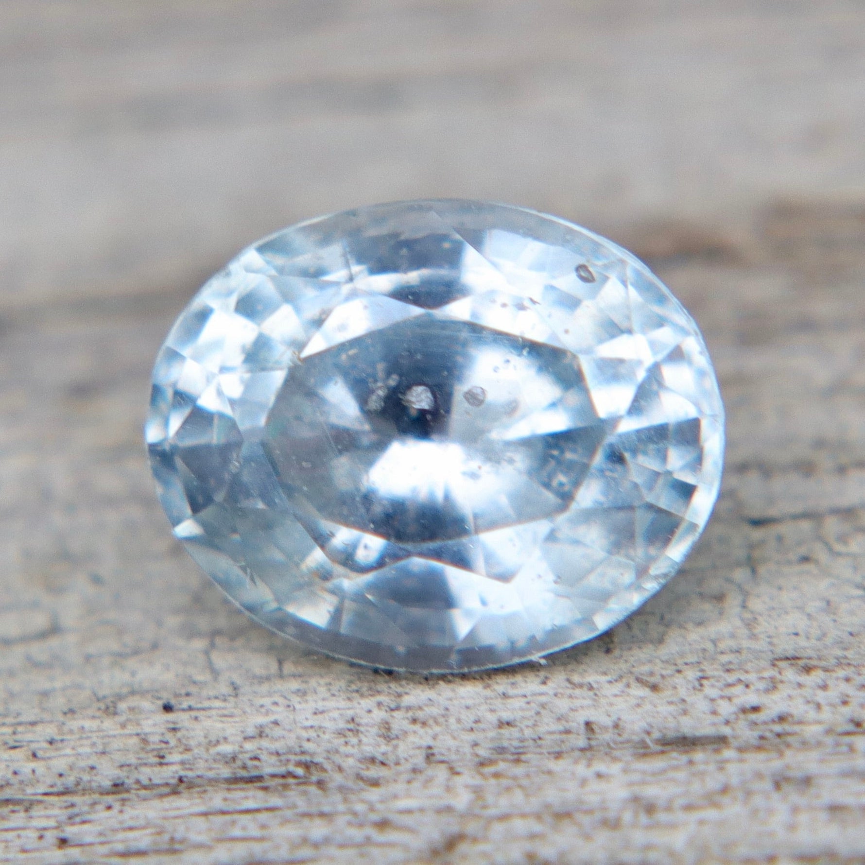 Natural Pale Blue Sapphire — 1.48ct Oval (Ceylon, Unheated & Untreated) - Sapphirepal