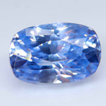 Natural Pale Blue Sapphire 3.04 Carat Cushion Cut Ceylon