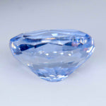Natural Pale Blue Sapphire 3.04 Carat Cushion Cut Ceylon