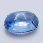 Natural Pale Blue Sapphire 3.06ct Oval Cut Unheated Certified Loose Gemstone - Sapphirepal