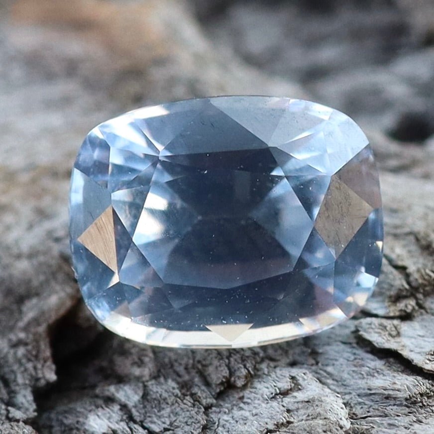 Natural Pale Blue Sapphire 1.56ct – Cushion Cut | Sapphire Pal