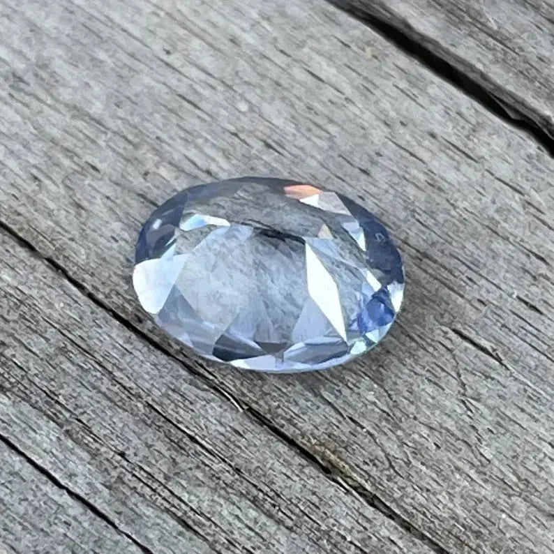 Natural Pale Blue Sapphire - Sapphirepal