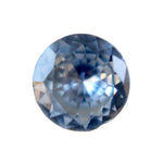 Pale Blue Sapphire 0.75ct Round – Unheated Ceylon Gem - Sapphire pal