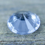 Earth sourced Ceylon blue sapphire round cut 1.12 carat VS clarity