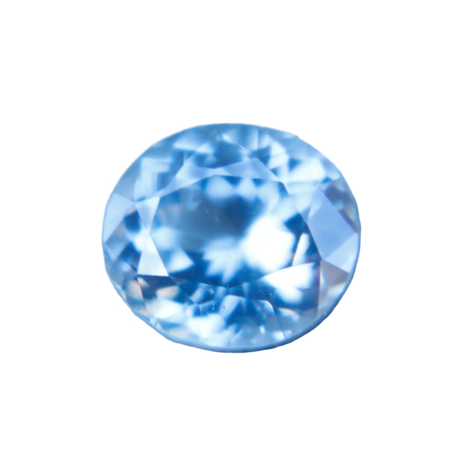 Unheated look pale blue spinel, ready for custom setting