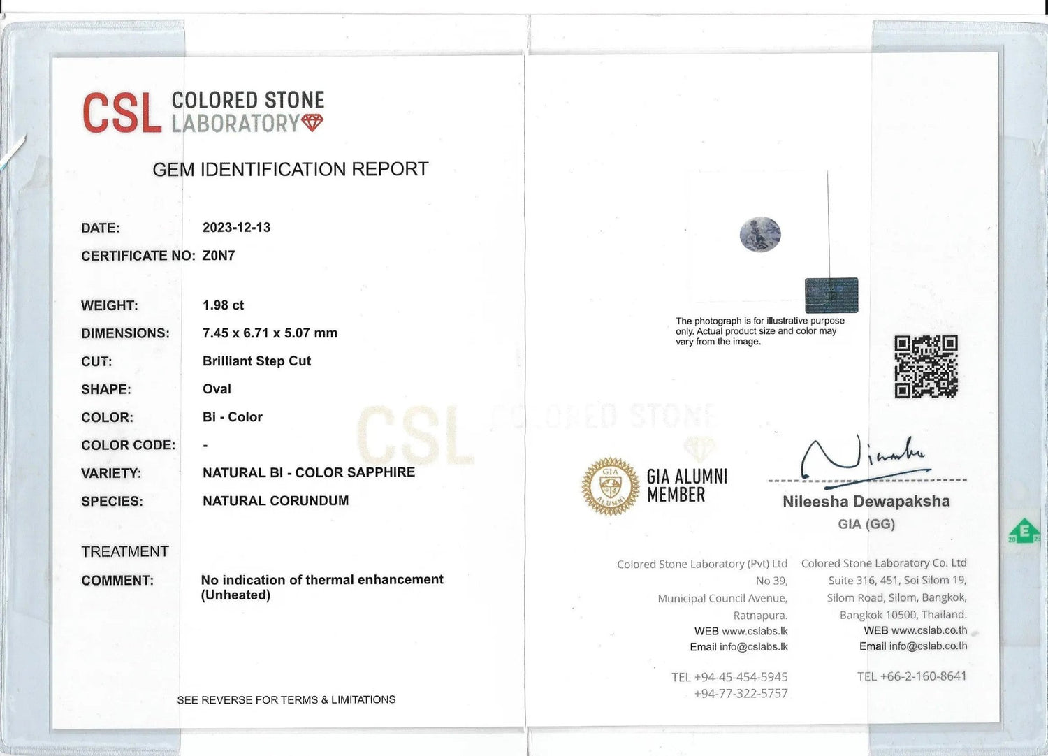 Natural Pale Blue Yellow Sapphire – 1.98 Carat Oval Cut | Ceylon Origin - Sapphirepal