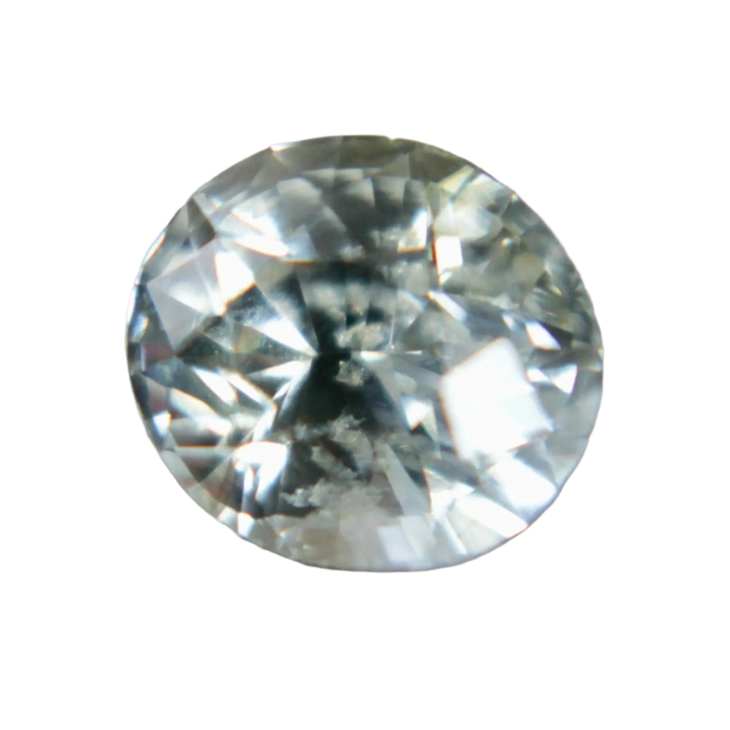 Natural Pale Blue Yellow Sapphire – 1.98 Carat Oval Cut | Ceylon Origin - Sapphire pal