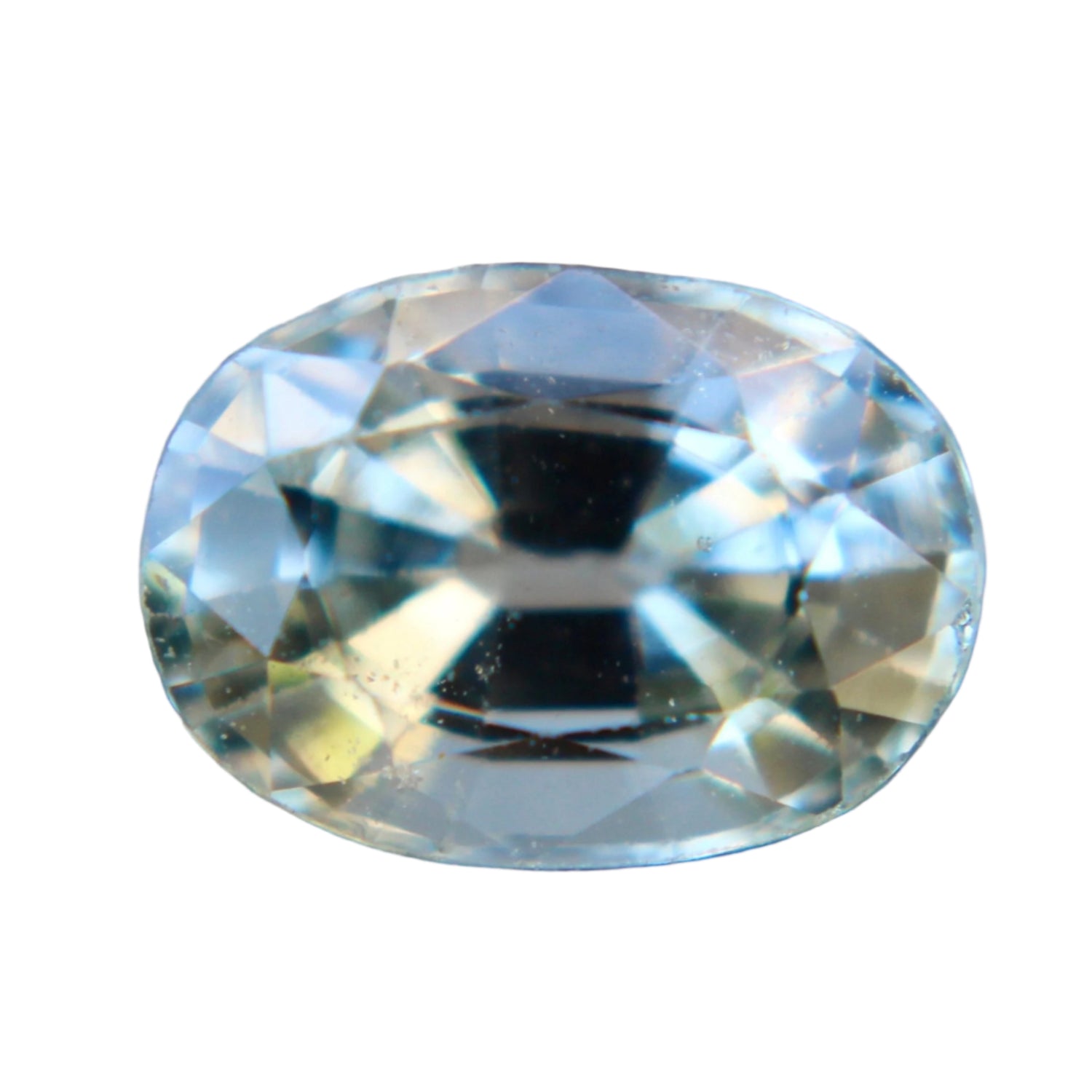1.97 carat natural pale mint green sapphire oval cut from Ceylon – unheated, VS clarity, rare and untreated, ships from Australia via Sapphire Pal

