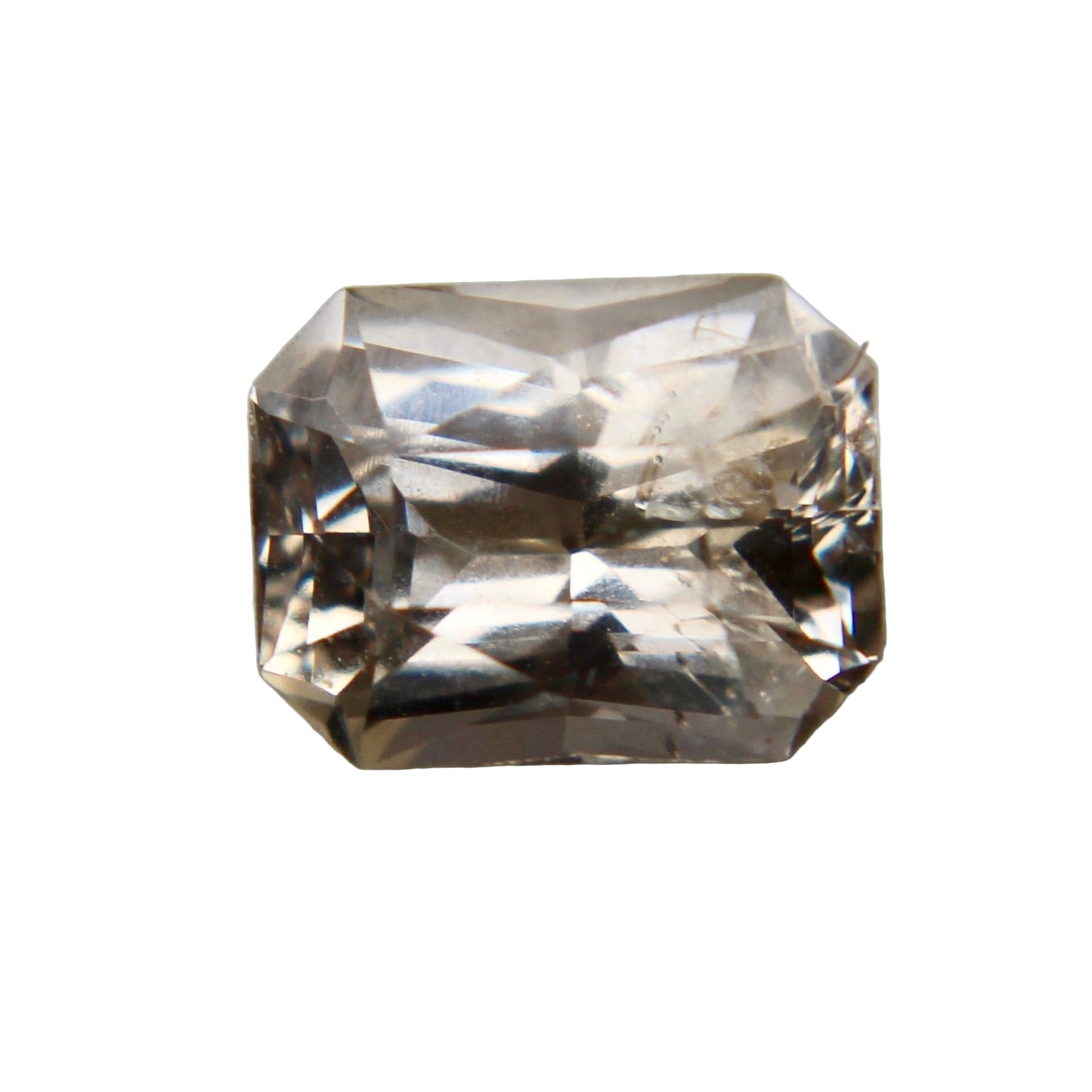 0.65 ct natural peach sapphire emerald radiant cut heated Ceylon loose gemstone – Sapphire Pal