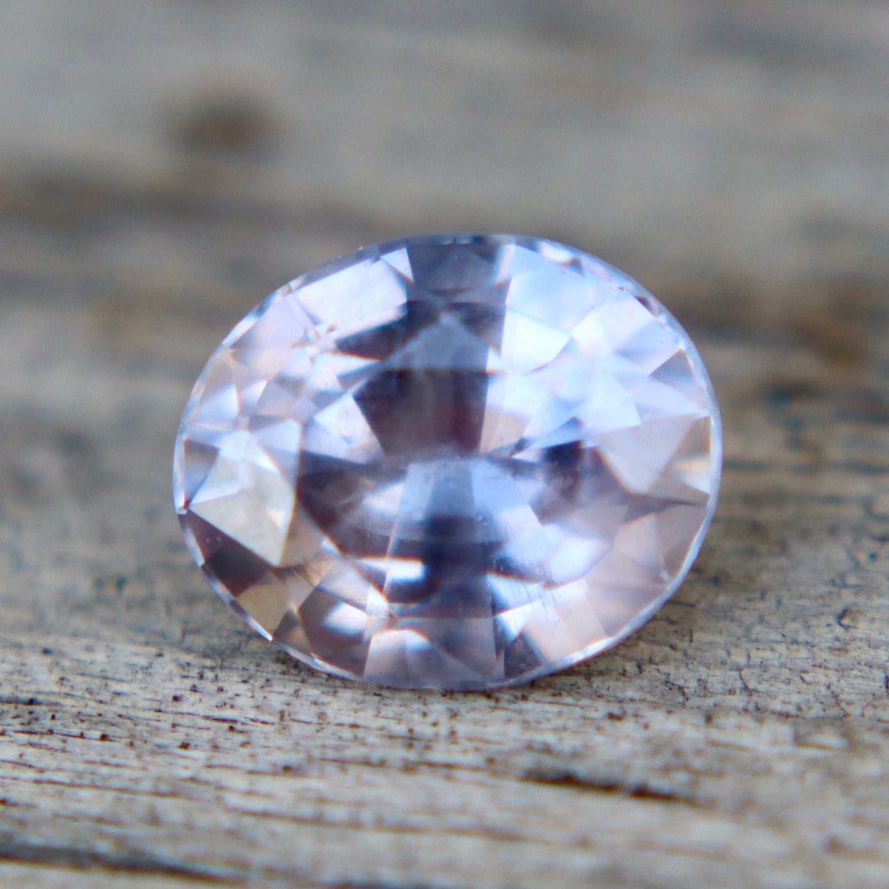 Natural Pale Pink Purple Sapphire | 1.41 Carat | Oval Cut | Unheated | Ceylon (Sri Lanka) - Sapphirepal