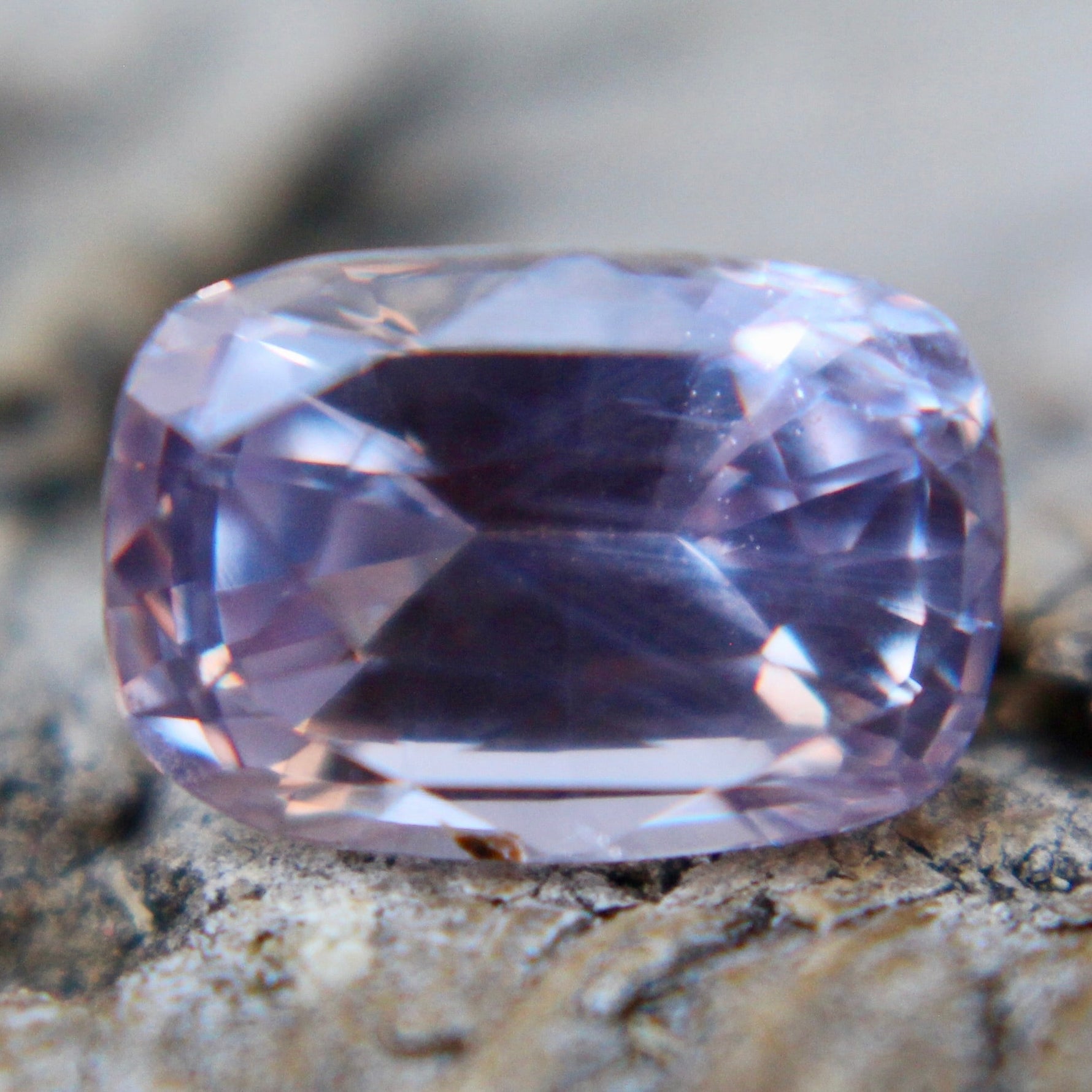 Natural Pale Pink Purple Sapphire – 1.94 Carat Cushion - Sapphirepal