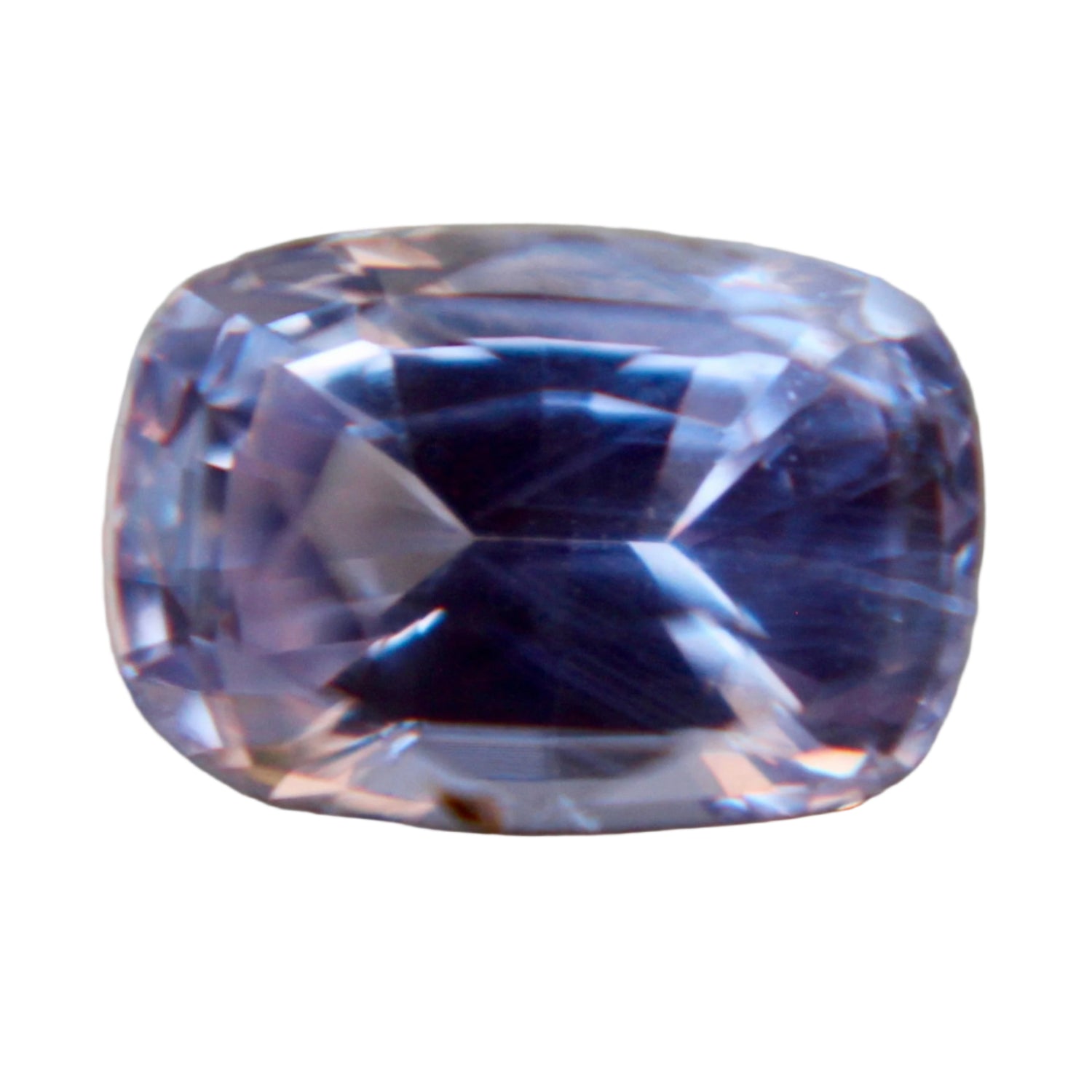 Natural Pale Pink Purple Sapphire – 1.94 Carat Cushion - Sapphire pal