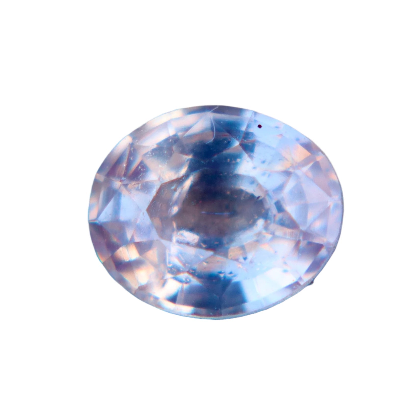 Natural Pale Pink Sapphire | 0.84 Carat | Oval Cut | Unheated Ceylon Gemstone - Sapphirepal
