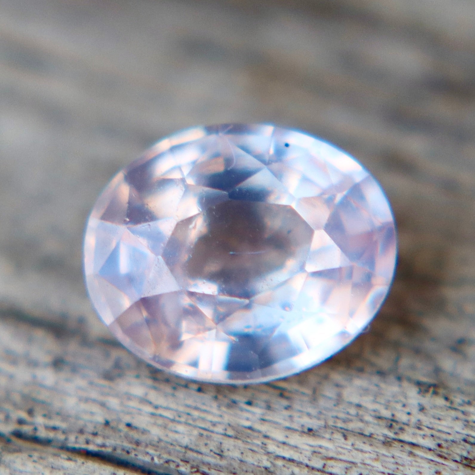 Natural Pale Pink Sapphire | 0.84 Carat | Oval Cut | Unheated Ceylon Gemstone - Sapphirepal