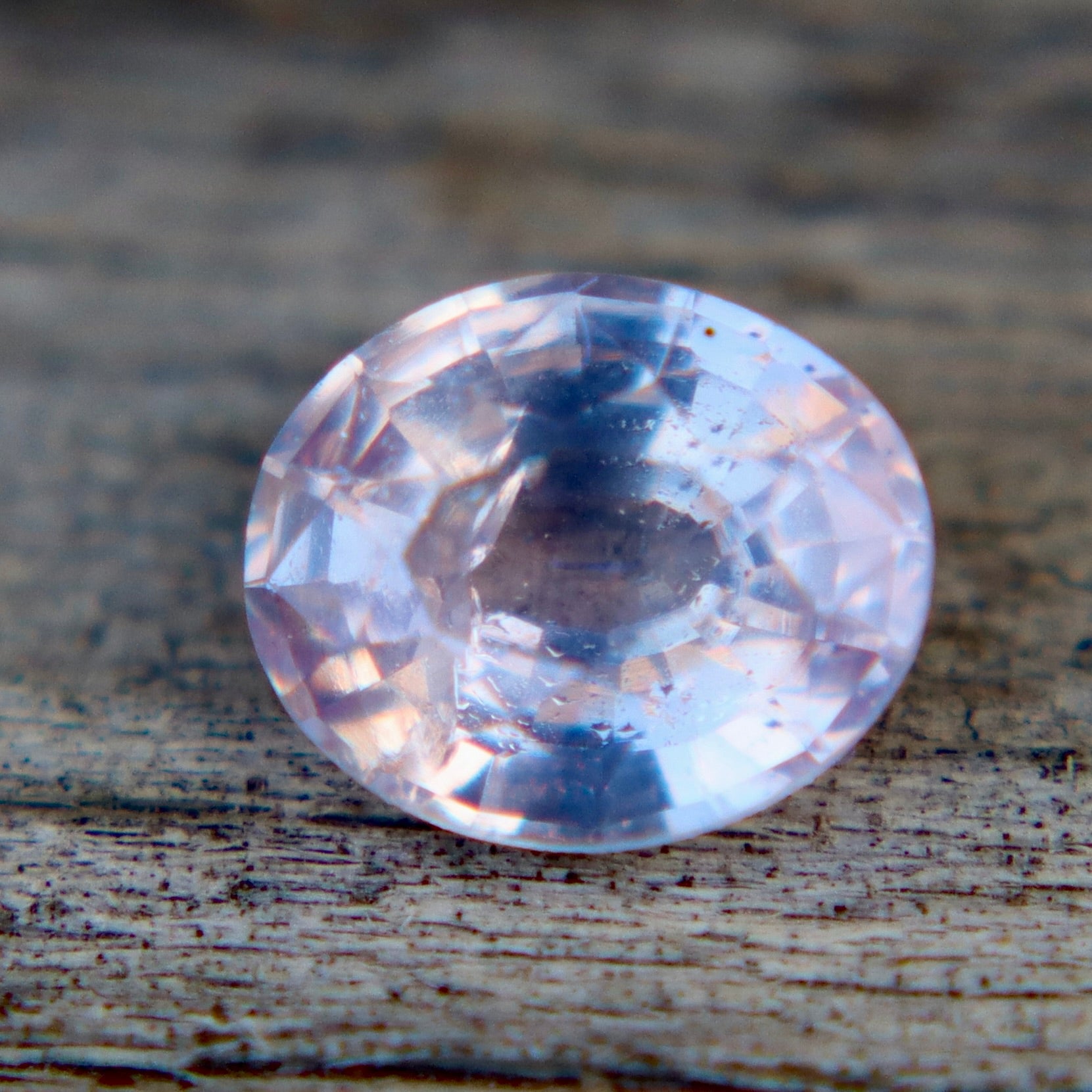 Natural Pale Pink Sapphire | 0.84 Carat | Oval Cut | Unheated Ceylon Gemstone - Sapphirepal