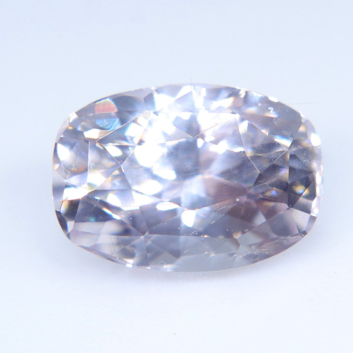 Natural Pale Pink Sapphire 2.25 Ct – Unheated Ceylon Cushion Cut - Sapphirepal