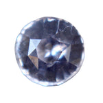 Natural pale pink sapphire 1.04 ct round 6.00×6.00×3.60 mm, unheated Ceylon, VS clarity — Sapphire Pal