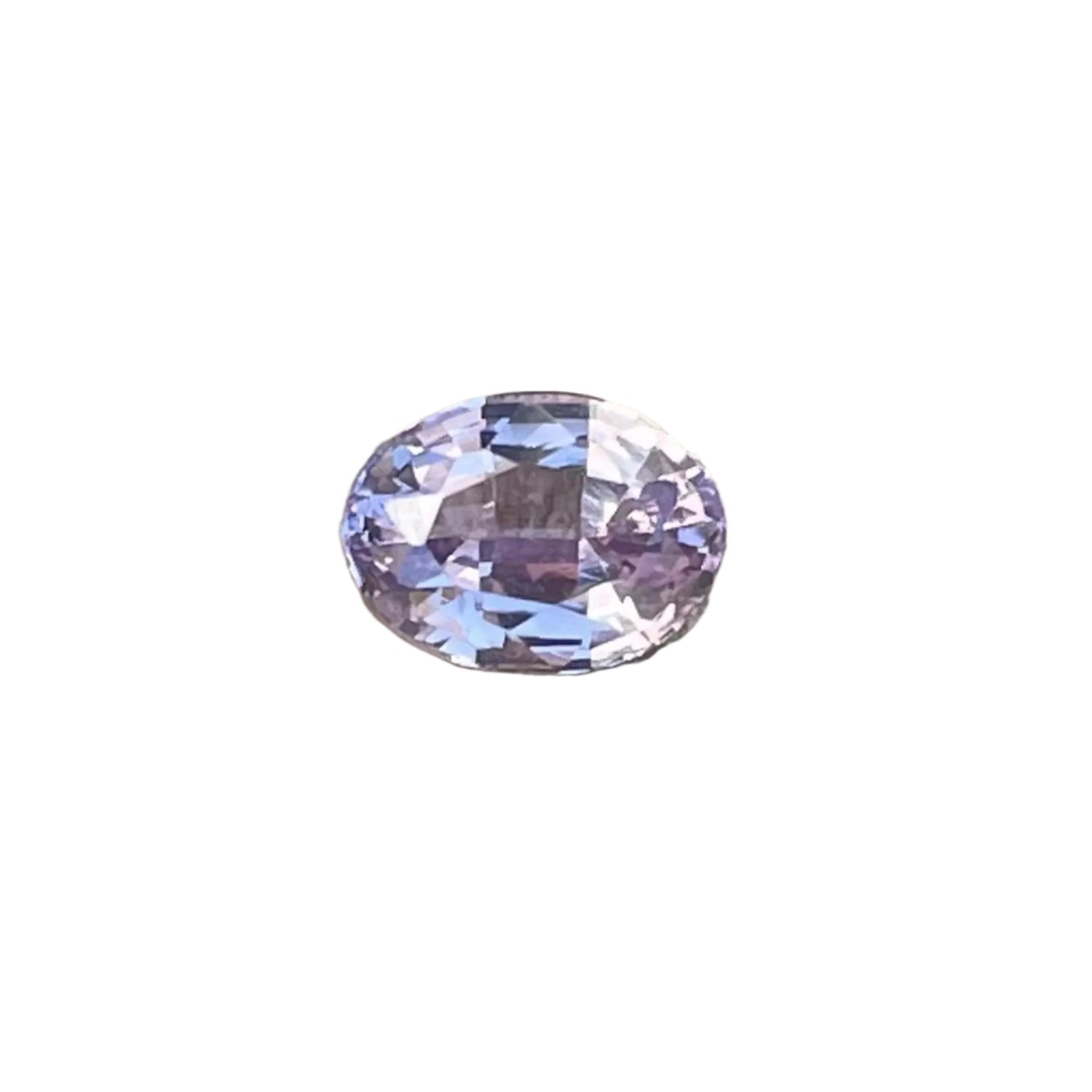 Natural pale pink sapphire 0.70ct oval 5.90×4.31×2.97 mm, VS, unheated untreated Ceylon — Sapphire Pal