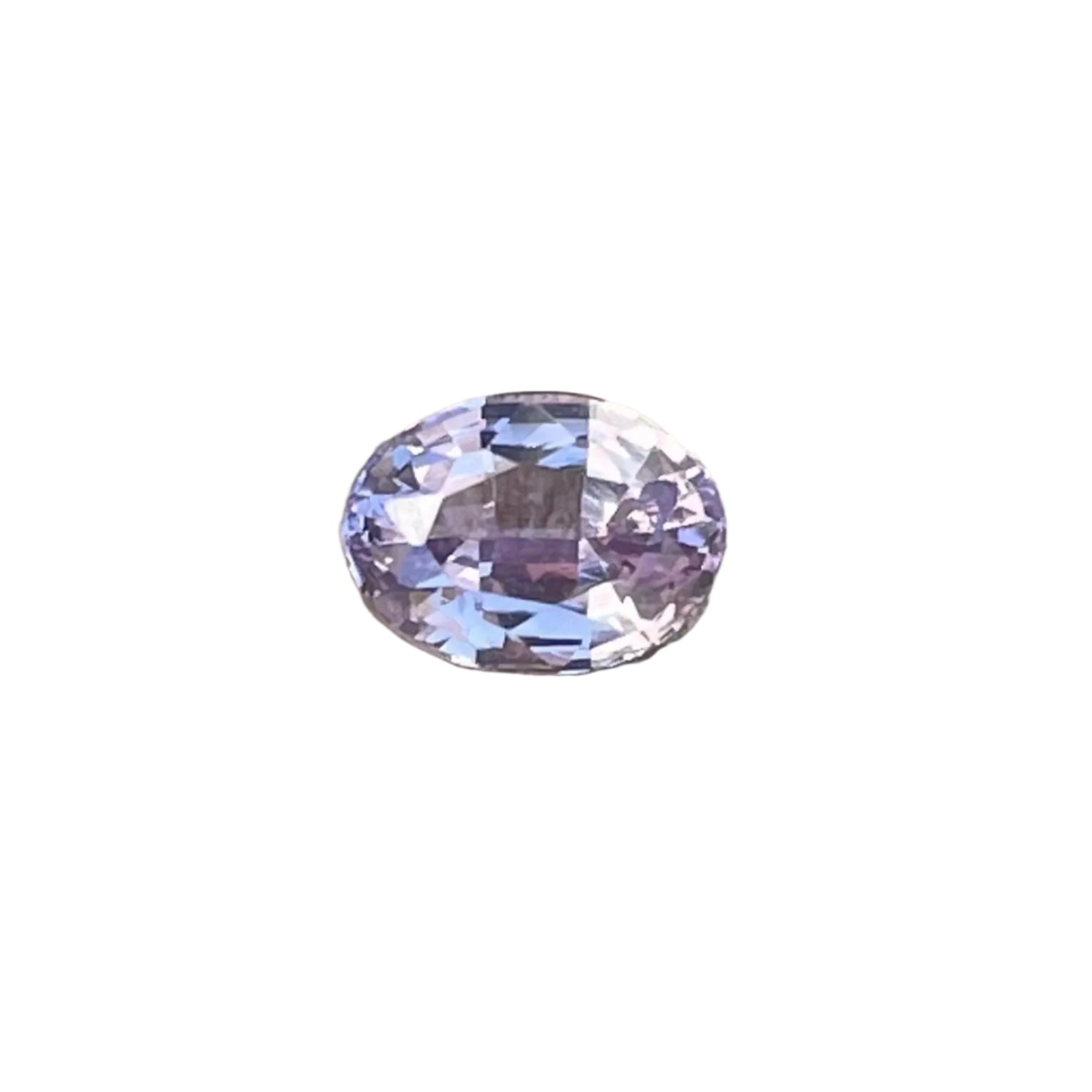 Natural pale pink sapphire 0.70ct oval 5.90×4.31×2.97 mm, VS, unheated untreated Ceylon — Sapphire Pal