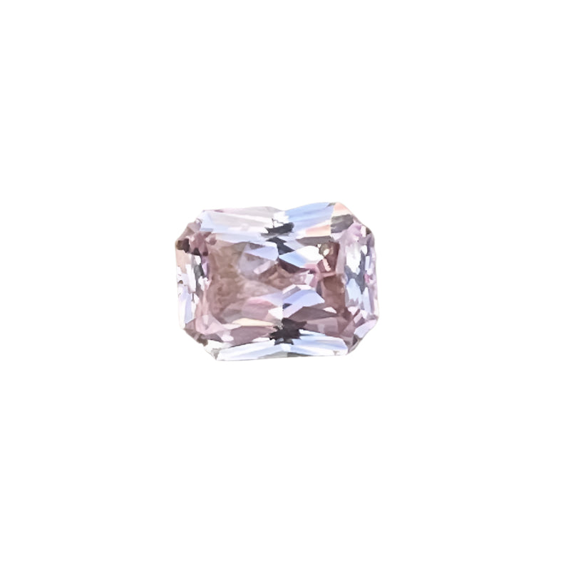 0.82ct Natural Pale Pink Sapphire – Emerald Cut Unheated Ceylon Gemstone for Engagement Jewellery – Sapphire Pal Australia