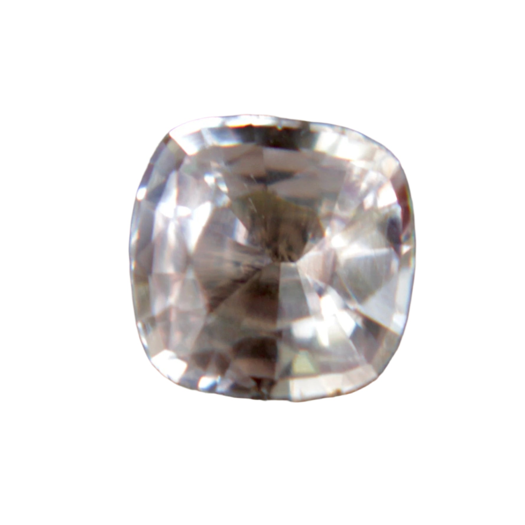 Natural Pale Pink Sapphire 1.12ct – Unheated Ceylon Cushion - Sapphire pal