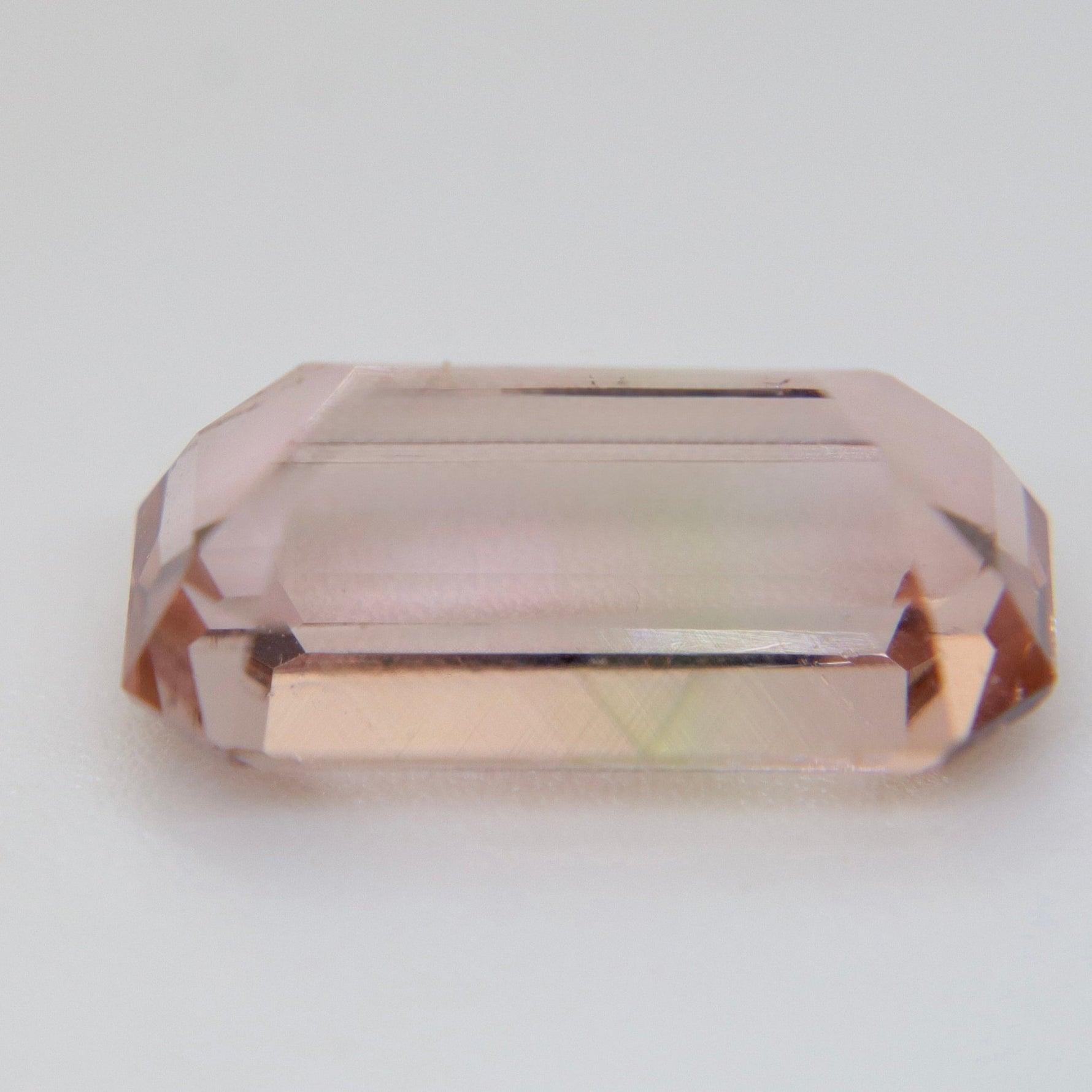 Natural Pale Pink Tourmaline 4.35 Carat Emerald Cut Loose Gemstone - Sapphirepal