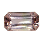 Natural Pale Pink Tourmaline 4.35 Carat Emerald Cut Loose Gemstone - Sapphirepal