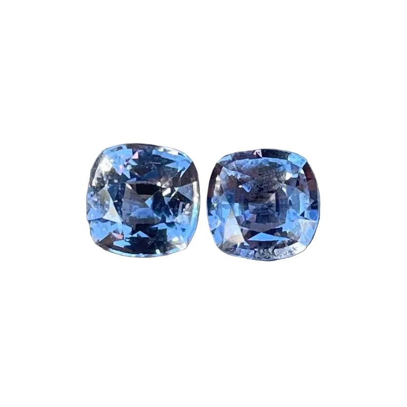 Natural Pale Purple Sapphire Pair - Sapphirepal
