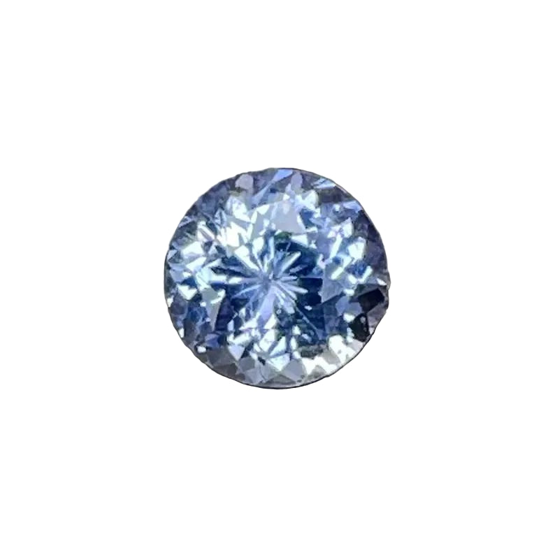 Natural Pale Purple Sapphire 1.15 Carat Round Cut Unheated from Ceylon – Sapphire Pal Australia