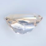 Natural Pale Soft Champagne Sapphire 1.37 Carat Emerald Cut from Ceylon - Sapphirepal