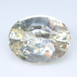 Natural Pale Yellow Sapphire – 2.10 Carat Unheated Ceylon Oval (Eye Clean) - Sapphirepal