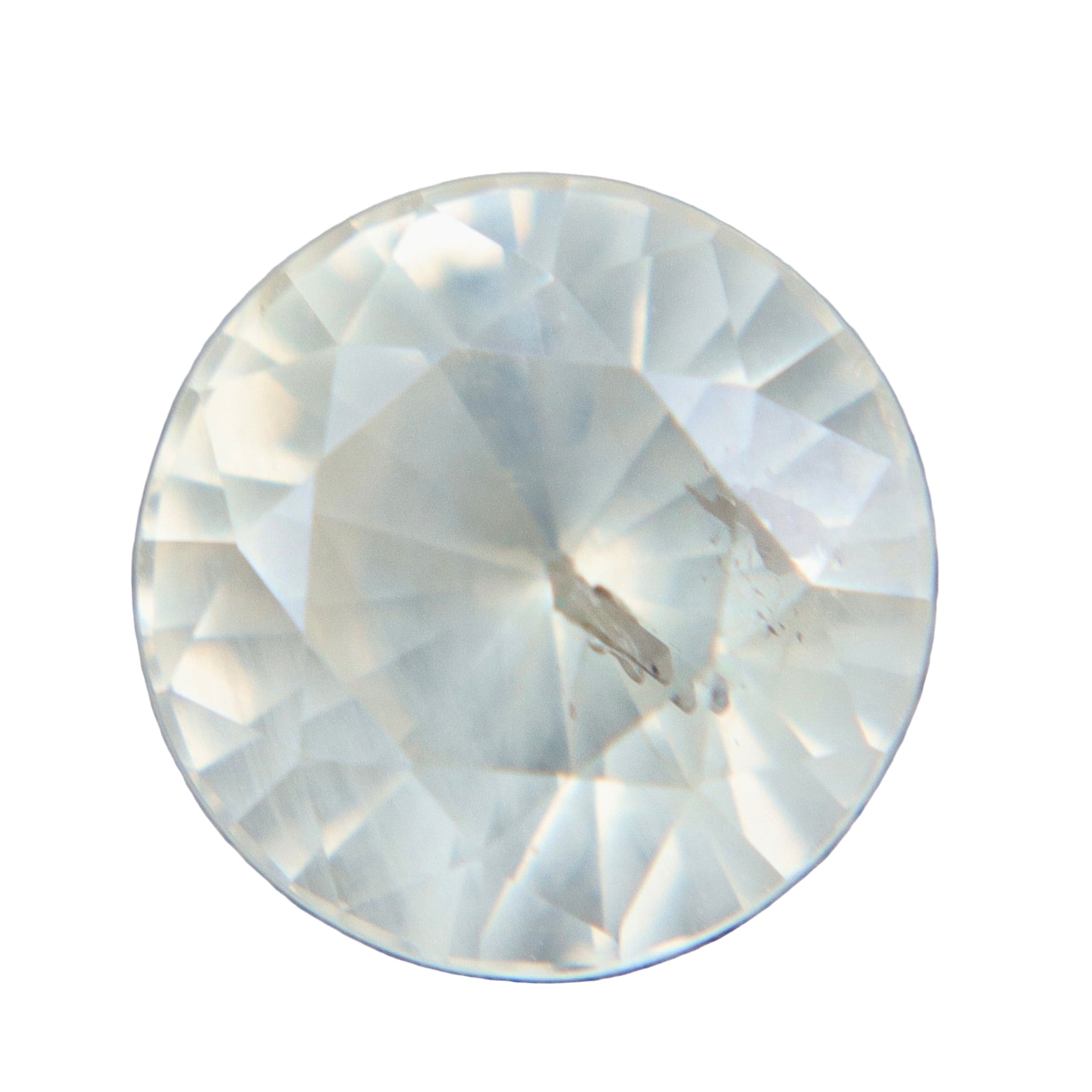 Natural Pale Yellow Sapphire (Ceylon) — 2.30ct Round Cut, Unheated & Untreated - Sapphirepal