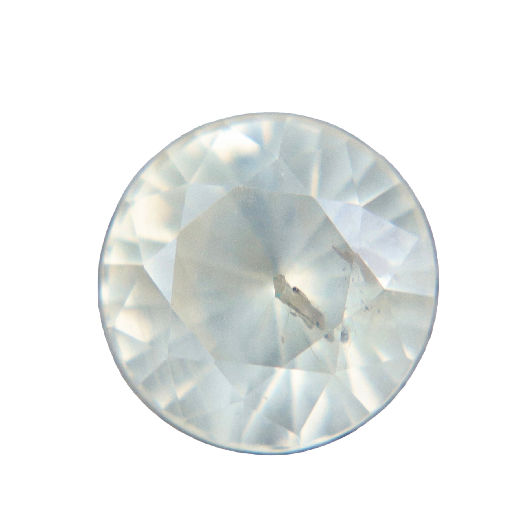 Natural Pale Yellow Sapphire (Ceylon) — 2.30ct Round Cut, Unheated & Untreated - Sapphirepal