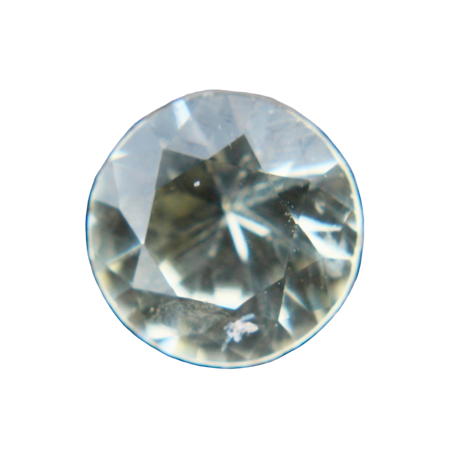 Natural pale yellow sapphire, 0.80ct round 5.83 mm, Ceylon origin, unheated – Sapphire Pal